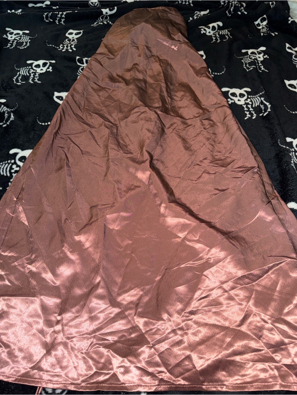 Forever 21 Satin Cowl Midi Dress in Brown - Picture 10 of 11